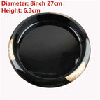 black 8inch 27cm