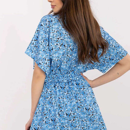 Elegant Blue Floral Lightweight Jumpsuit 212526 For Women - Très Elite