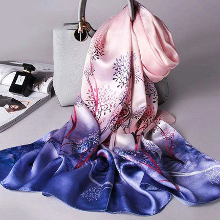 Elegant Blush Hangzhou Silk Scarf: A Timeless Accessory for Women