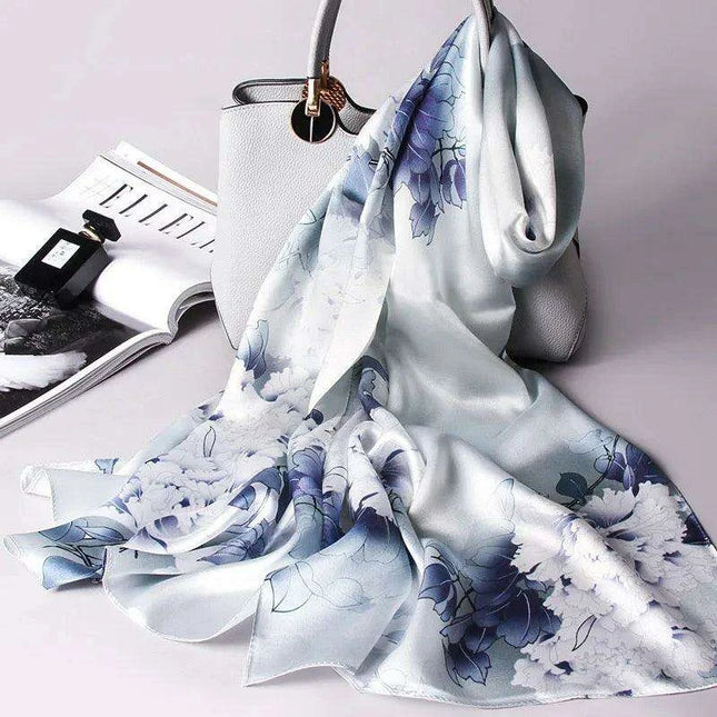 Elegant Blush Hangzhou Silk Scarf: A Timeless Accessory for Women