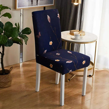 Elegant Bohemian Paisley Mandala Stretch Chair Slipcovers for Dining and Banquets..