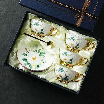 Elegant Bone China Tea Cup Collection for Enchanting Tea Moments and Sophisticated Gatherings - Très Elite