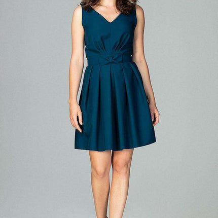 Elegant Bow-Accented Evening Gown - Très Elite