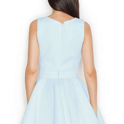 Elegant Bow-Embellished A-Line Day Dress - Très Elite