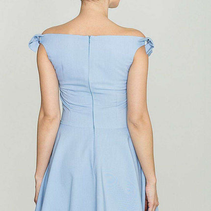 Elegant Bow-Embellished Cocktail Dress - Très Elite
