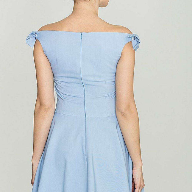 Elegant Bow-Embellished Cocktail Dress - Très Elite