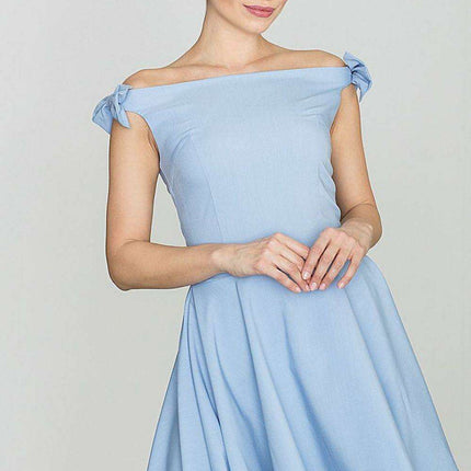 Elegant Bow-Embellished Cocktail Dress - Très Elite