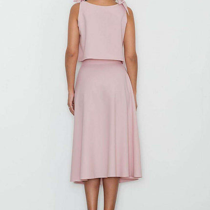 Elegant Bow-Embellished Skirt Ensemble in Figl Design - Très Elite
