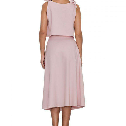 Elegant Bow-Embellished Skirt Ensemble in Figl Design - Très Elite