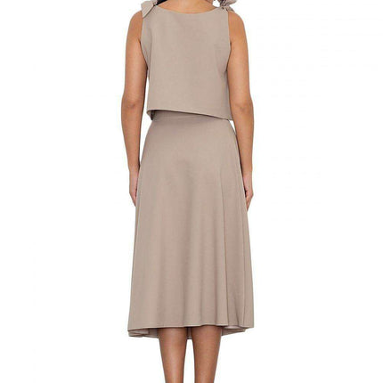 Elegant Bow-Embellished Skirt Ensemble in Figl Design - Très Elite