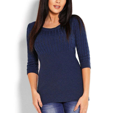 Elegant Braided Knit Jumper - Stylish and Comfortable Sweater - Très Elite