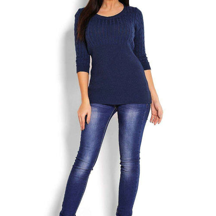 Elegant Braided Knit Jumper - Stylish and Comfortable Sweater - Très Elite