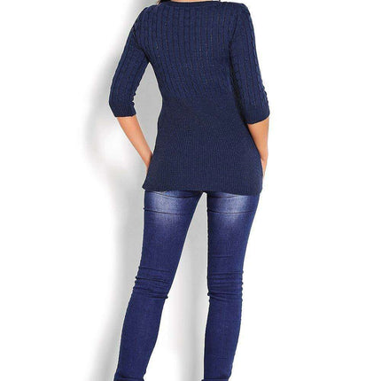 Elegant Braided Knit Jumper - Stylish and Comfortable Sweater - Très Elite