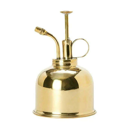 Elegant Brass Succulent Mister Set - Sleek Mini Watering Can with Polished Finish - Très Elite