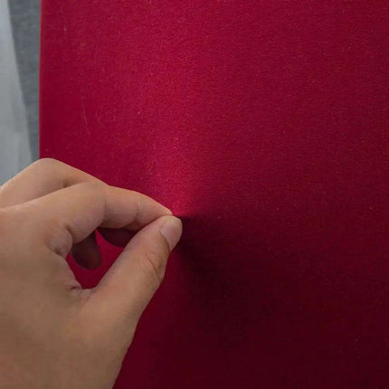 Elegant Burgundy Stretch Chair Slipcover - Contemporary Nordic Style for Enhanced Furniture Protection - Très Elite