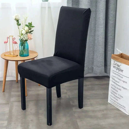 Elegant Burgundy Stretch Chair Slipcover - Contemporary Nordic Style for Enhanced Furniture Protection - Très Elite