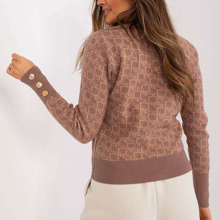 Elegant Button-Up Sweater - Très Elite