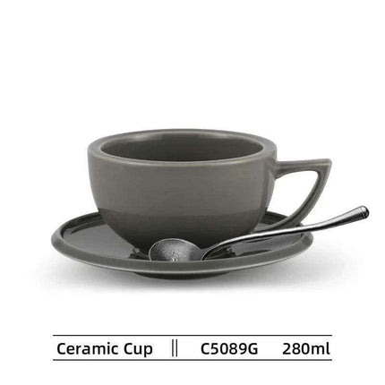 Elegant Ceramic Coffee Mug Set for the Discerning Coffee Lover - Très Elite
