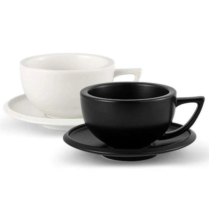 Elegant Ceramic Coffee Mug Set for the Discerning Coffee Lover - Très Elite