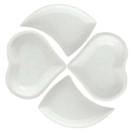 Elegant Ceramic Dining Swing Plate Set for Upscale Entertaining