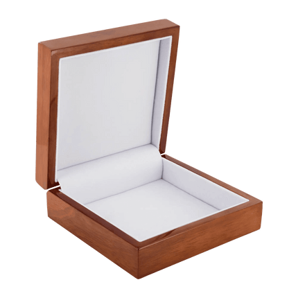 Elegant Ceramic Jewelry Organizer with Wooden Square Insert - Premium Garden Design - Très Elite | Très Élite
