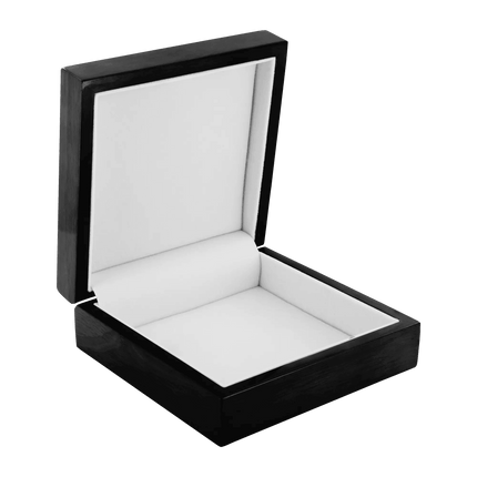 Elegant Ceramic Jewelry Organizer with Wooden Square Insert - Premium Garden Design - Très Elite | Très Élite