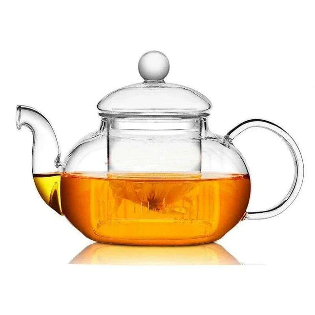 Elegant Chaozhou Heat-Resistant Glass Teapot Collection - Versatile Sizes for Every Occasion - Très Elite