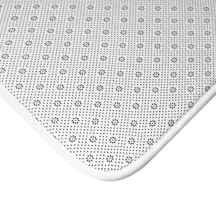 Elegant Checkered Memory Foam Bath Mat - Transform Your Bathroom Aesthetics - Très Elite