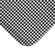 Elegant Checkered Memory Foam Microfiber Bath Mat - Très Elite