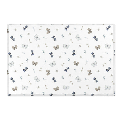 Elegant Chenille Floral Area Rugs - Timeless Style and Comfort Collection