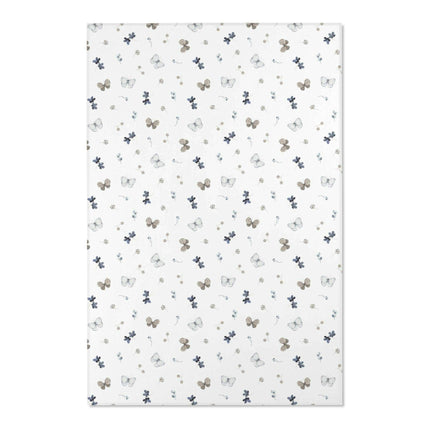 Elegant Chenille Floral Area Rugs - Timeless Style and Comfort Collection