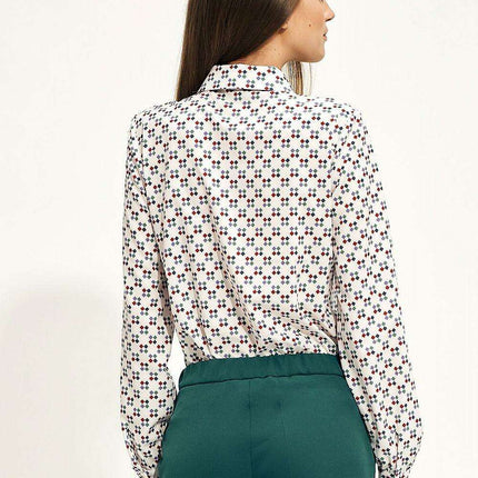 Elegant Chic Bow Detail Professional Office Blouse Style - Très Elite