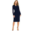 navy blue / L