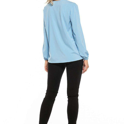 Elegant Chiffon Top with Stylish Tie Accent - Très Elite