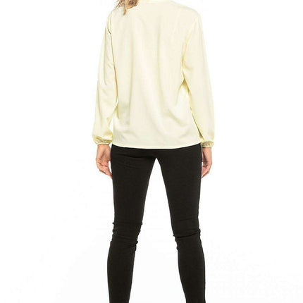 Elegant Chiffon Top with Stylish Tie Accent - Très Elite