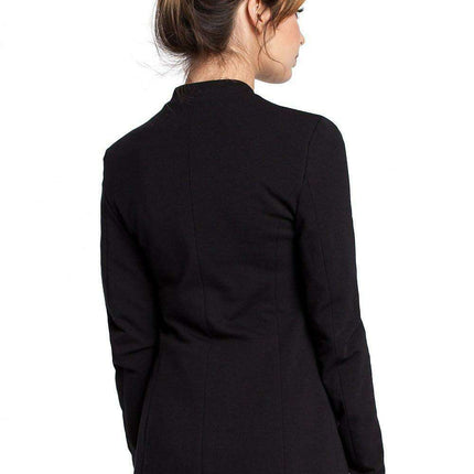 Elegant Collared Knit Jacket by BeWear - Très Elite