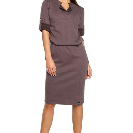 Elegant Comfort Knit Dress - Très Elite