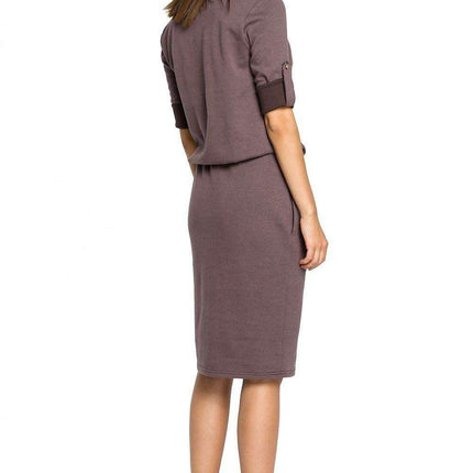 Elegant Comfort Knit Dress - Très Elite