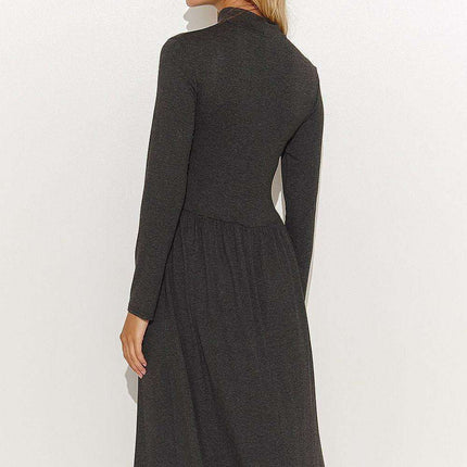 Elegant Comfort Macadamia Dress - Très Elite