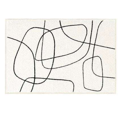 Elegant Comfort Plush Solid Color Area Rug: Redefine Your Living Space with Style and Luxury..