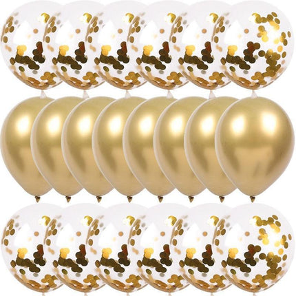 Elegant Confetti Balloon Decoration Ensemble - Elevate Your Celebrations with Style - Très Elite