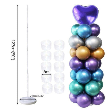 Elegant Confetti Balloon Decoration Ensemble - Elevate Your Celebrations with Style - Très Elite