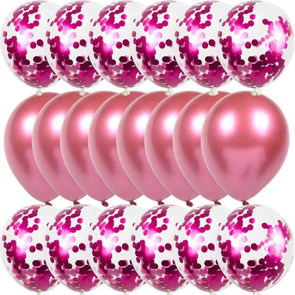 Elegant Confetti Balloon Decoration Ensemble - Elevate Your Celebrations with Style - Très Elite