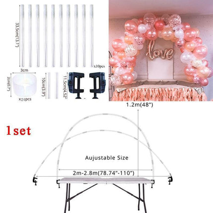Elegant Confetti Balloon Decoration Ensemble - Elevate Your Celebrations with Style - Très Elite