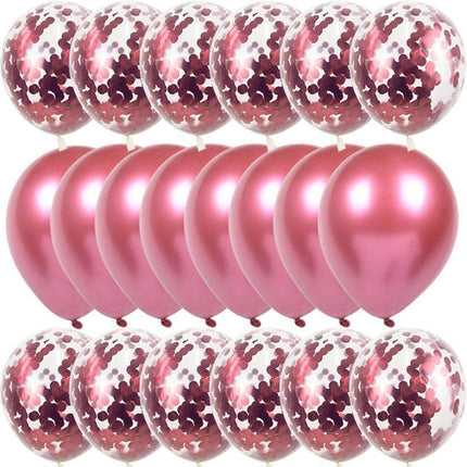 Elegant Confetti Balloon Decoration Ensemble - Elevate Your Celebrations with Style - Très Elite