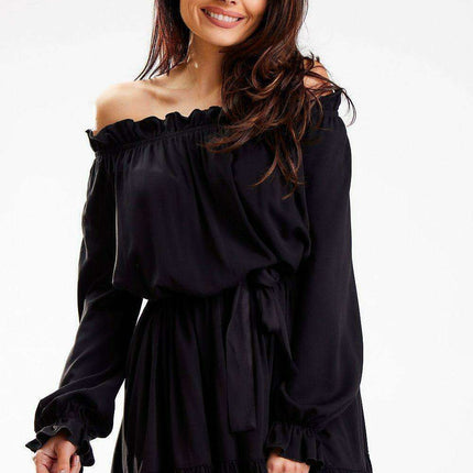 Elegant Convertible A-Line Dress with Spanish Flair