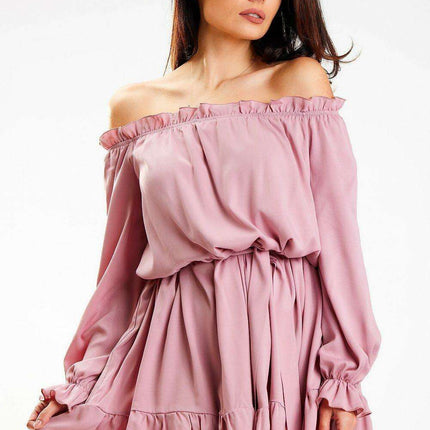 Elegant Convertible A-Line Dress with Spanish Flair