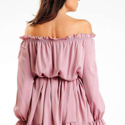 Elegant Convertible A-Line Dress with Spanish Flair - Très Elite