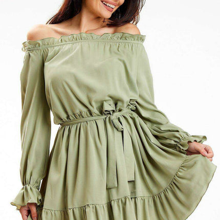 Elegant Convertible A-Line Dress with Spanish Flair