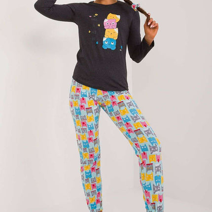 Elegant Cotton Blend Sleepwear Set for Cozy Nights - Très Elite